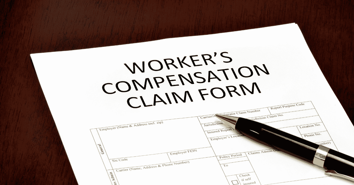 Ask Geoff: Do I Have A Workers’ Compensation Claim 1 Worker's compensation claim form