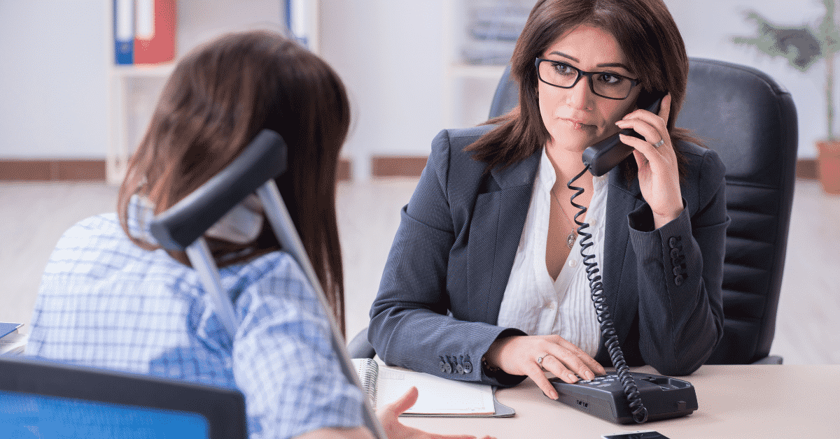 What should i not say to my workers compensation adjuster