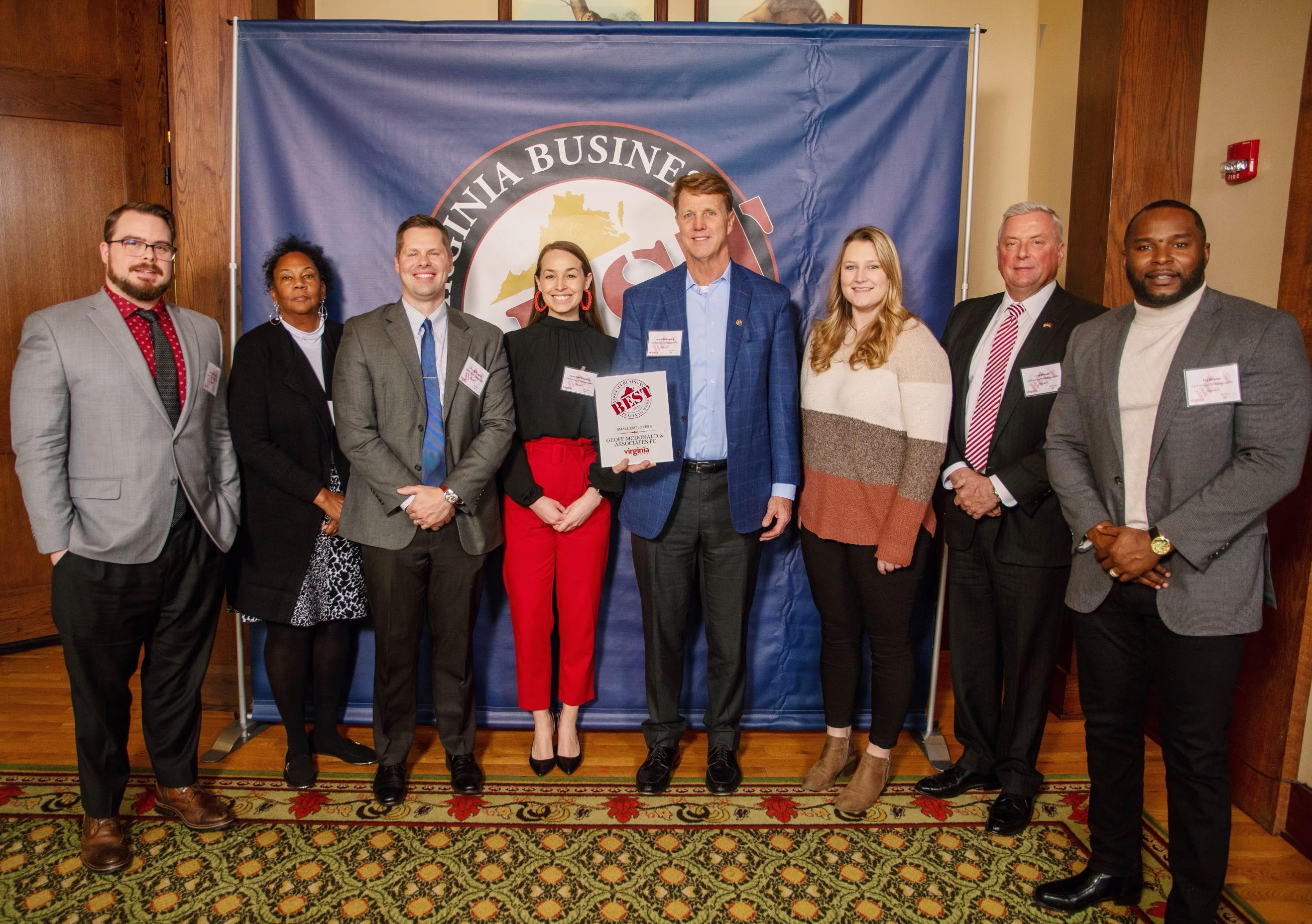 Geoff Mcdonald &Amp; Associates Named A 2023 Best Workplace 1 Geoff mcdonald and associates receiving 2023 best workplace award