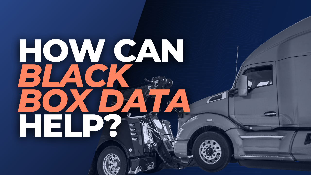 Black Box Data Help My Truck Accident Case